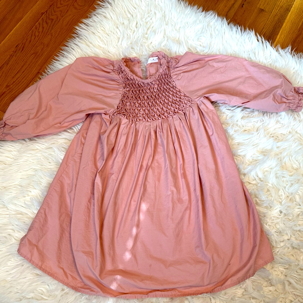 Zara Dress Size 8 Girls in Blush NWT
